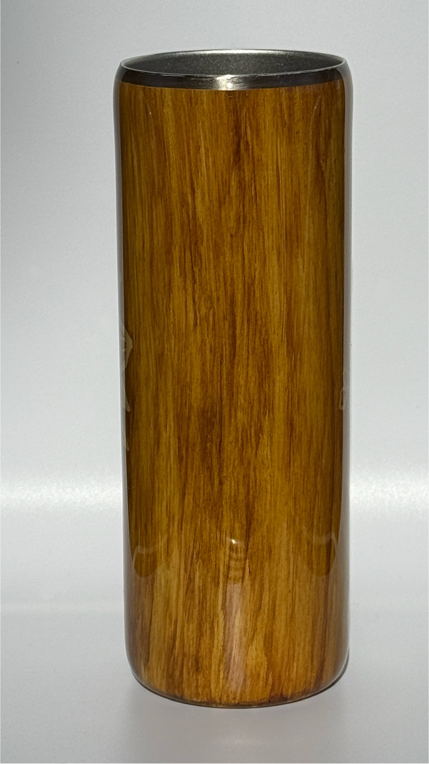 Sunflower Woodgrain Epoxy 20oz Drinking Tumbler