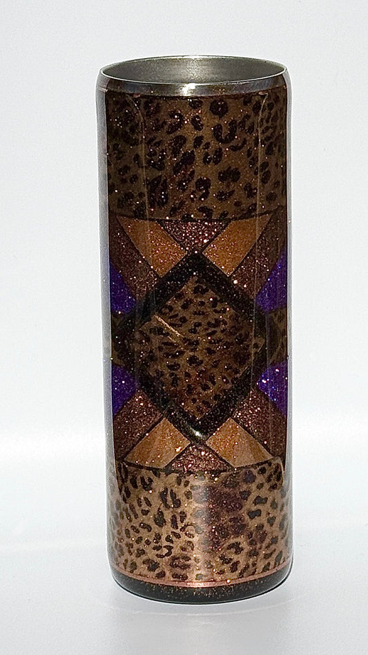 Mixed Media Epoxy 20oz Drinking Tumbler